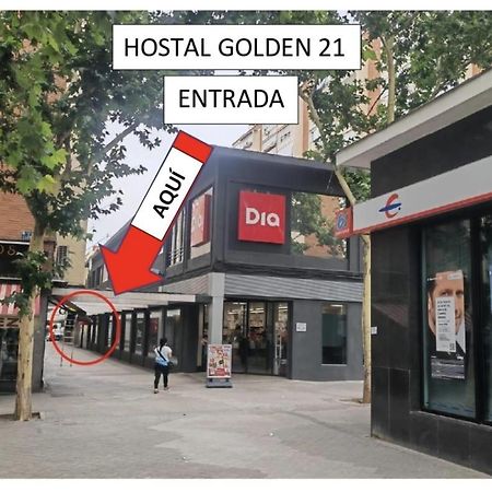 Hostal Golden 21*** Madrid Kültér fotó